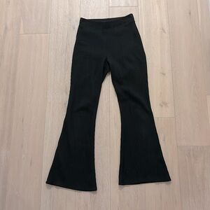 Aerie waffle flared pants